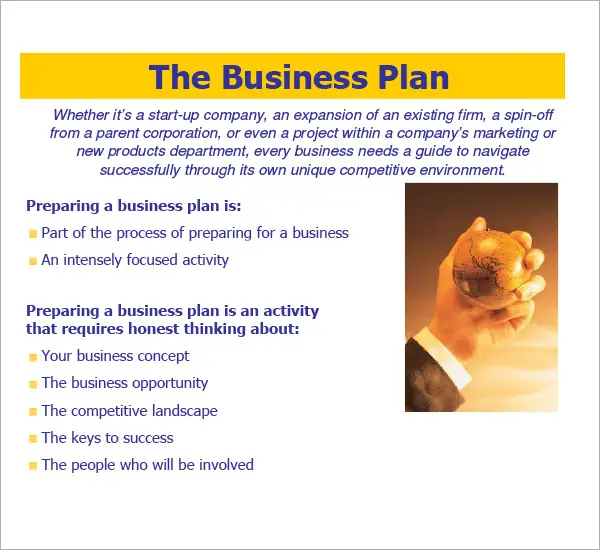 what is industry in business plan